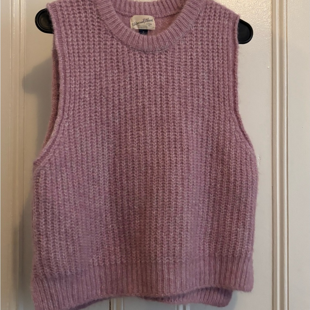 Soft pink vest
